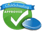 Clickschooling Approved Website!